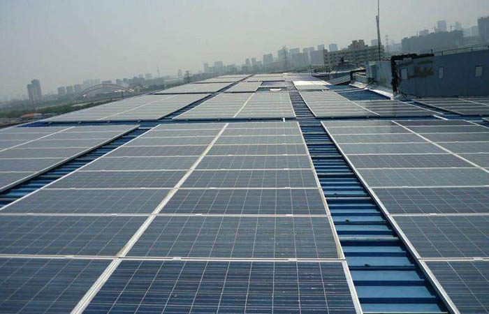 平面屋頂太陽能發電